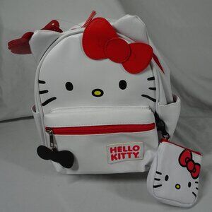 Hello Kitty Faux Leather Backpack with Coin Purse